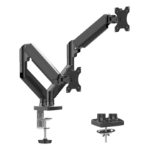 Naceb Technology NA-0214 soporte para pantalla plana 81.3 cm (32") Escritorio Negro