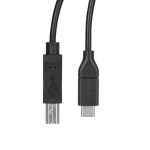 StarTech.com USB2CB50CM USB-kabel USB 2.0 0,5 m USB C USB B Zwart