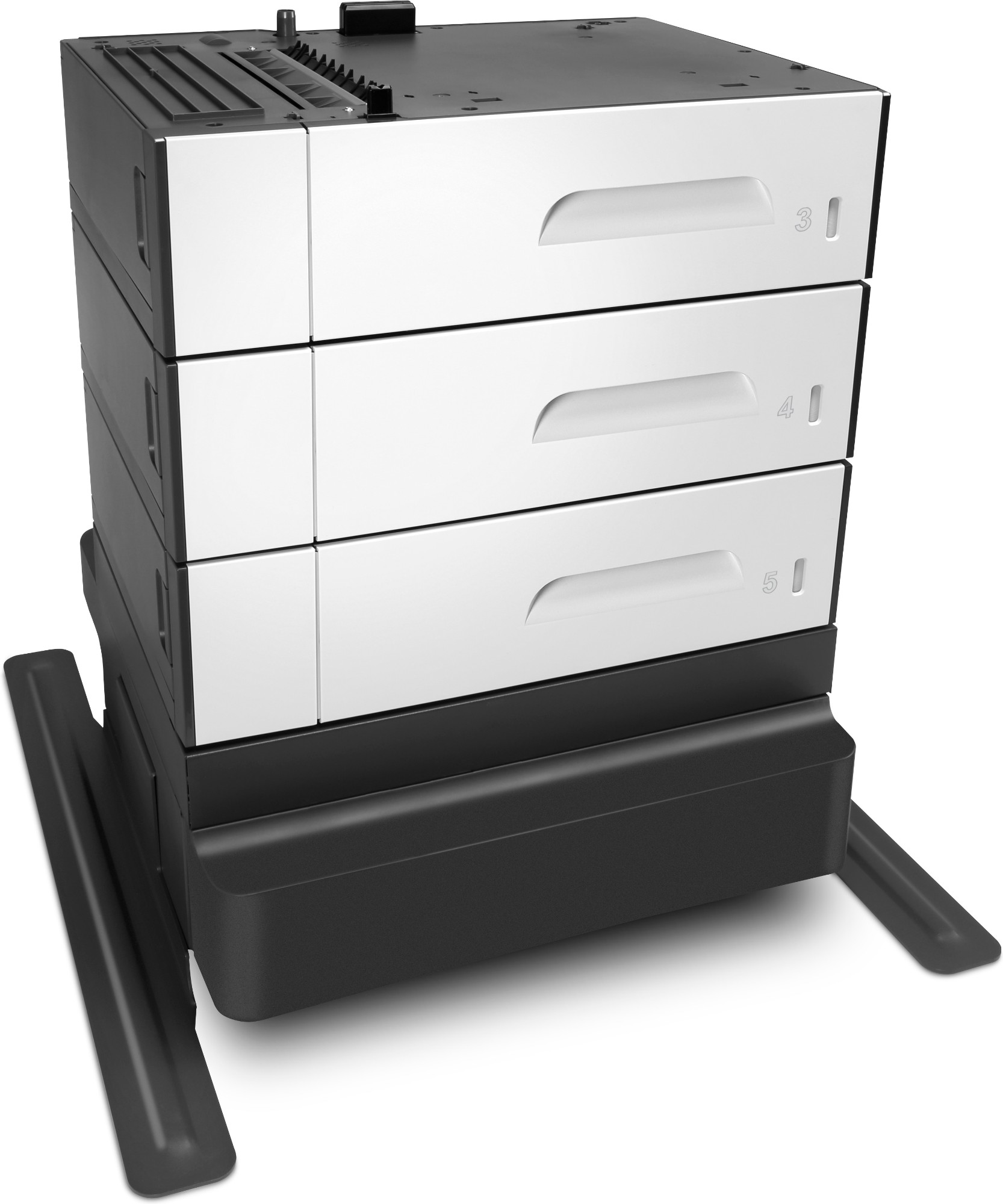 HP PageWide Enterprise 3x500 sheet Paper Tray and Stand, 44 in