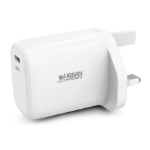 Urban Factory POWEE: USB-C CHARGER - 65Watts (UK plug) BLANC