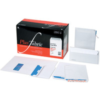 Plus Fabric C4 Envelope Pocket Self Seal 120gsm White (Pack of 250) L26370