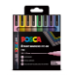 Uni-Ball 8 Pack Paint Markers 3M Fine Pastel Colours
