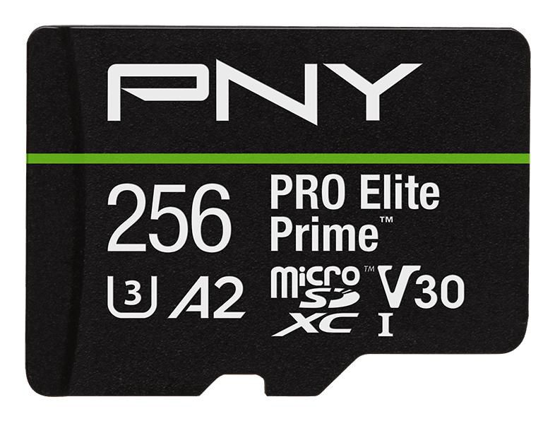 PNY PRO Elite Prime 256 GB MicroSDXC UHS-I Class 10