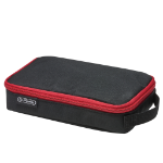 Herlitz 2 Go Soft pencil case Polyester Black, Red