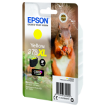 Epson Squirrel Singlepack Yellow 378XL Claria Photo HD Ink