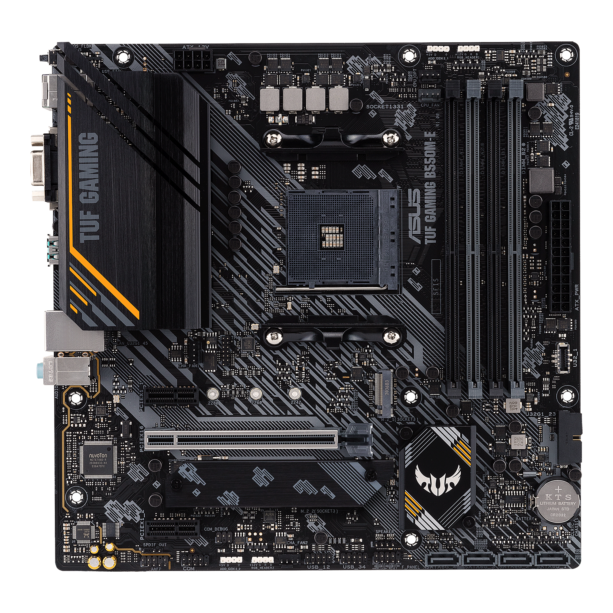 Image of ASUS TUF GAMING B550M-E AMD B550 Socket AM4 micro ATX