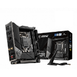 MSI MEG Z490I UNIFY Motherboard 'Mini-ITX, LGA1200, DDR4, 802.11ax WiFi 6 + Bluetooth 5.1, USB 3.2 Gen2, Type C, M.2, Thunderbolt 3, Gen 4 Ready, 10th Gen Intel Core'