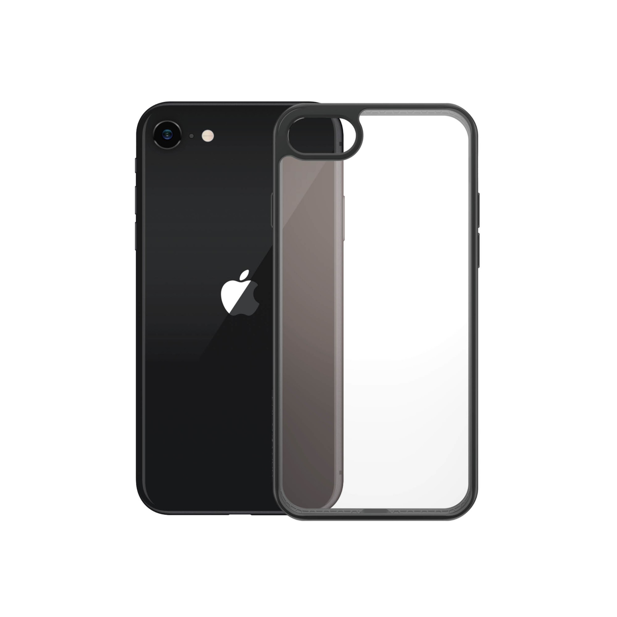 Photos - Case PanzerGlass ® ClearCase Apple iPhone 8 | 7 | SE  | Black 0227 (2020/2022)