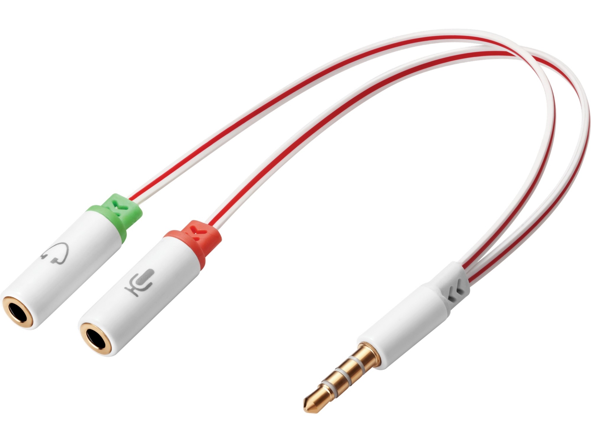 Photos - Cable (video, audio, USB) Sandberg Headset converter Dual->Single 508-59 