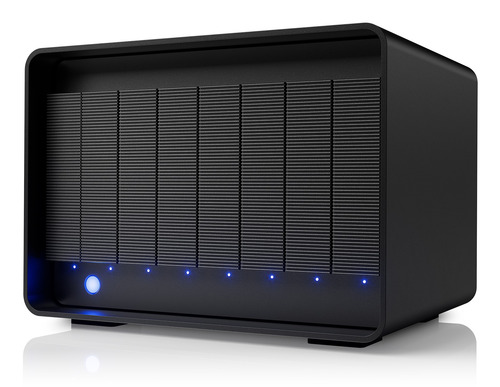 LaCie 8big Pro5 disk array 64 TB Desktop Black