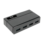 Tripp Lite U360-004-2F interface hub USB 3.2 Gen 1 (3.1 Gen 1) Type-B 5000 Mbit/s Black