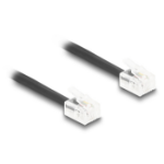 DeLOCK 90202 telephone cable 2 m Black