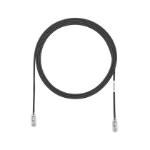 Panduit UTP, Cat6, 0.6m networking cable Black 23.6" (0.6 m) U/UTP (UTP)