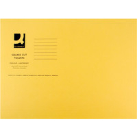 Q-CONNECT+Q-CONNECT+SQ+CUT+FOLDER+FS+YELLOW