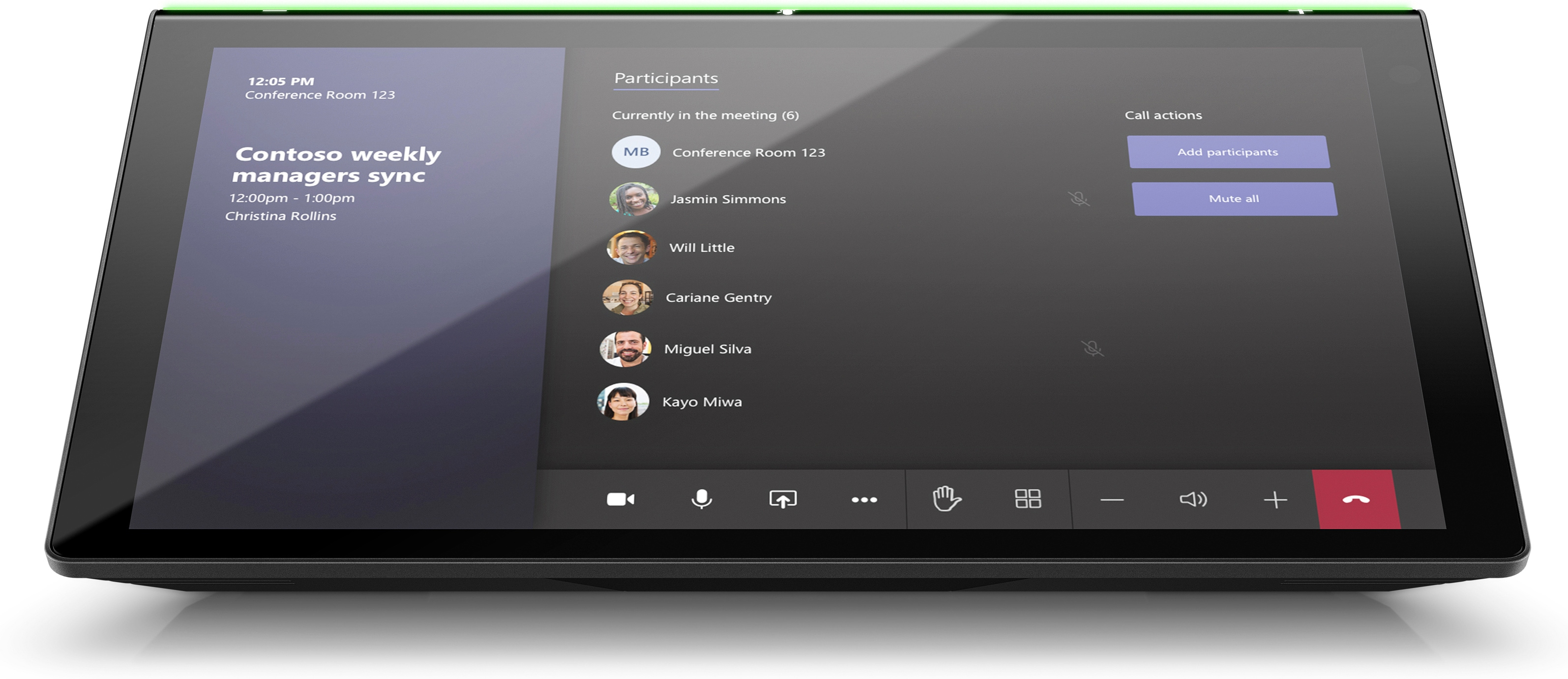 Image of HP Presence Small Space Solution w/Microsoft Teams Rooms Intel®...