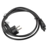 Lanberg CA-C5CA-11CC-0018-BK power cable Black 1.8 m CEE7/7 C5 coupler