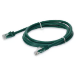 AddOn Networks ADD-50FCAT6A-GN-TAA networking cable Green 15.24 m Cat6a U/UTP (UTP)