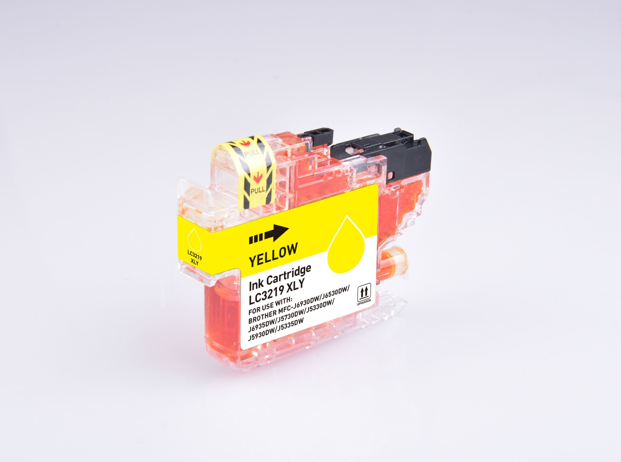 G+G Replacement for Comp Brother LC3219XLY Yellow Hi Cap Ink Ctg 17ml Ink 1500 Pages