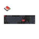 Keychron K5 Pro tangentbord USB + Bluetooth QWERTY Engelska (USA) Svart, Grå, Röd