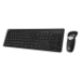 Adesso WKB-5300CB keyboard Mouse included Home/Office RF Wireless QWERTY US English Black