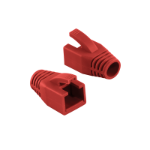 LogiLink Modular RJ45 Plug Cable Boot 8mm red, 50pcs