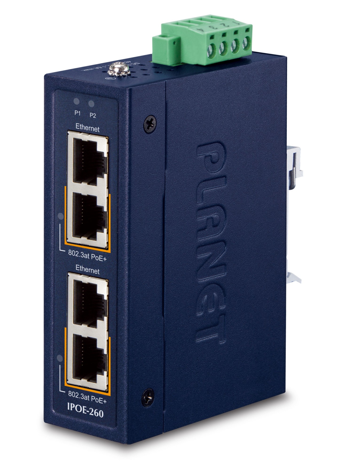 Photos - KVM Switch PLANET Industrial 2-port 10/100/1000T IPOE-260