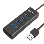 MAIWO KH304 USB cable USB 3.2 Gen 1 (3.1 Gen 1) USB A 4 x USB A 5 Gbit/s Black
