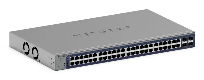 NETGEAR GS752TX Managed Gigabit Ethernet (10/100/1000) 1U Grey