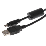 Maplin PRACB01 USB cable 0.5 m USB 2.0 USB A Mini-USB B Black