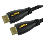 Cables Direct 99HD4-01YW HDMI cable 1 m HDMI Type A (Standard) Black, Yellow