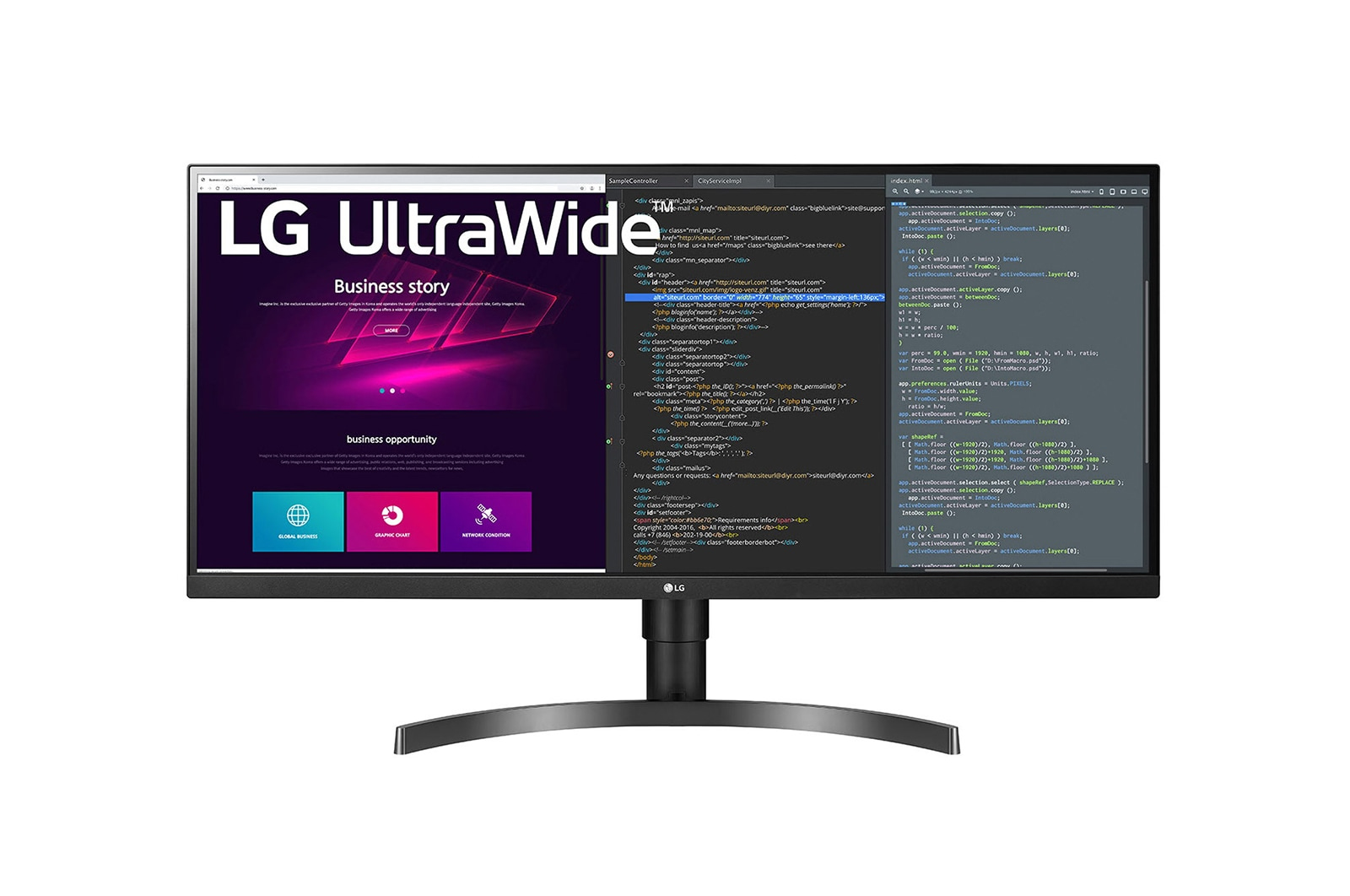 LG 34 inch Class Curved 21:9 UltraWide ®QHD (3440 x 1440) Nano IPS Monitor  (34 inch Diagonal)