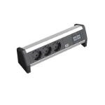 Bachmann Desk 1 power extension 3 AC outlet(s) Black