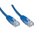 Cables Direct 0.25m Cat6, M - M networking cable Blue U/UTP (UTP)
