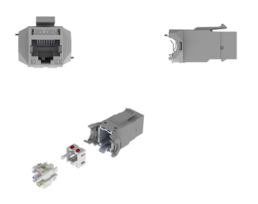 RVAMJKSME-B24 wire connector RJ-45 Grey