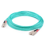 AddOn Networks ADD-SC-SC-0-5M5OM3 InfiniBand/fibre optic cable 19.7" (0.5 m) OFNR Aqua color