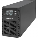 Qoltec 52281 uninterruptible power supply (UPS) Double-conversion (Online) 2 kVA 2000 W 3 AC outlet(s)