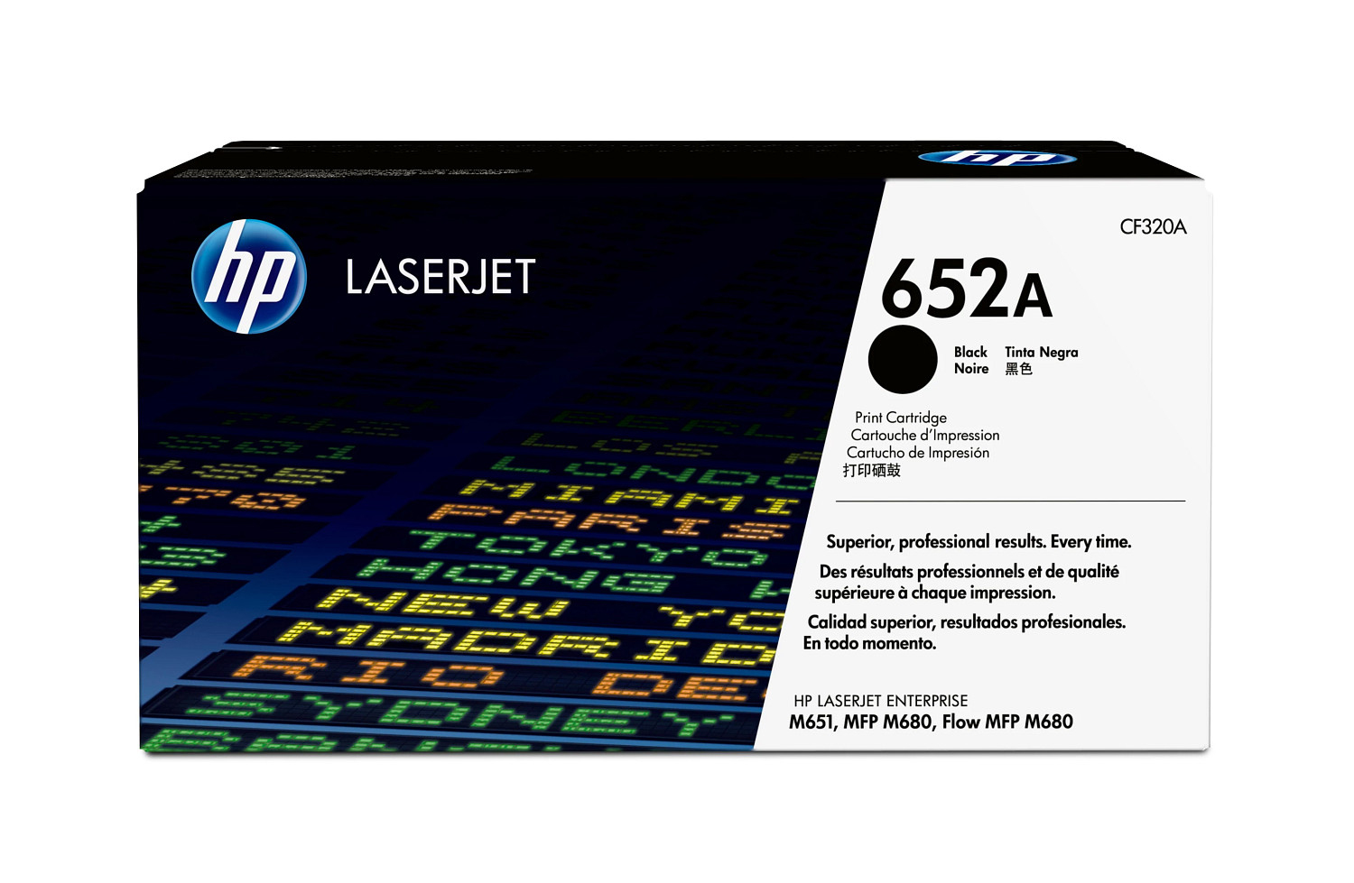 HP CF320A/652A Toner cartridge black, 11.5K pages ISO/IEC 19798 for HP Color LaserJet M 651/680