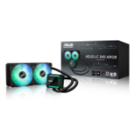 ASUS LC 240 ARGB Processor All-in-one liquid cooler 12 cm Black 1 pc(s)
