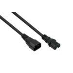 Kabelmeister SK1450-S005 electriciteitssnoer Zwart 0,5 m IEC C14 IEC C15