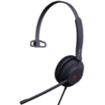 Yealink UH35 Mono Teams USB-C/A Wired Headset, Microsoft Teams & UC Certified, Dual Noise-Canceling Microphones USB-A / 35mm Speaker, Lightweight