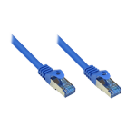 Alcasa Cat6a 20m netwerkkabel Blauw S/FTP (S-STP)