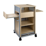 Kindermann 5310MWE201 multimedia cart/stand Maple colour Universal Multimedia trolley