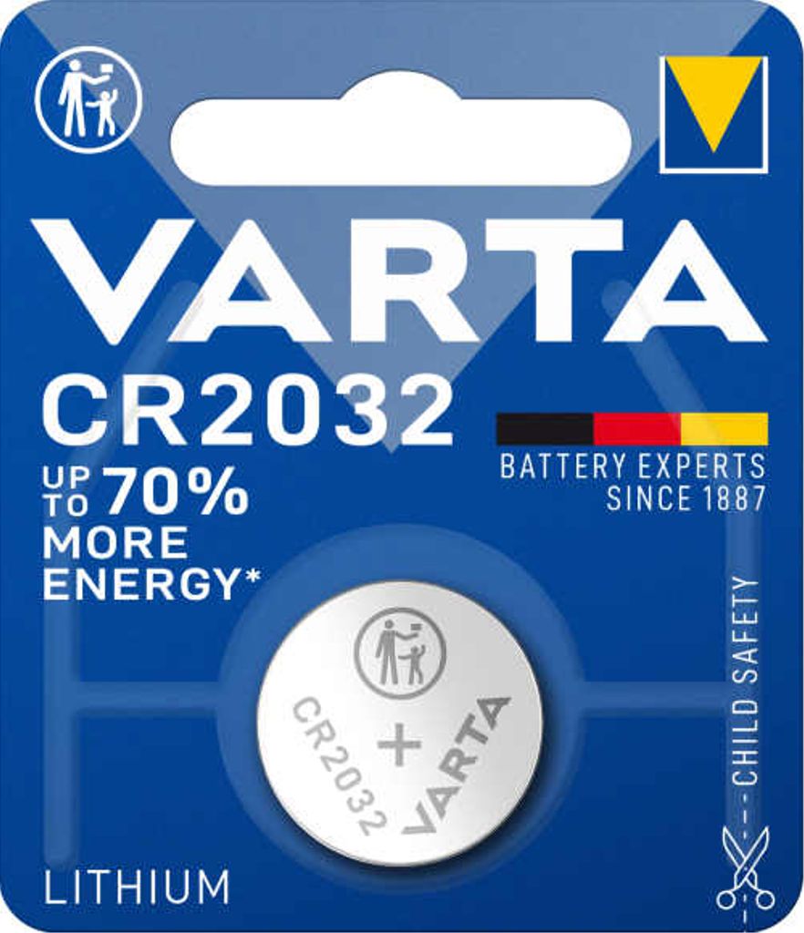 EU Product - Lithium Coin button cell battery CR2032 thumbnail