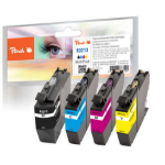 Peach PI500-266 inktcartridge 4 stuk(s) Compatibel Zwart, Cyaan, Magenta, Geel