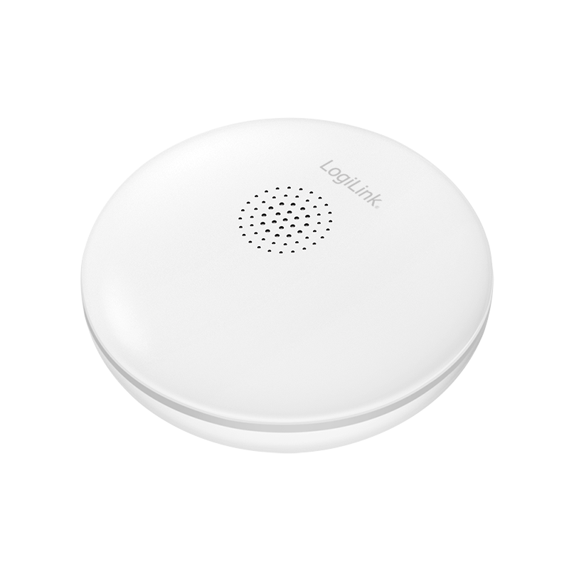 LogiLink WiFi Smart Water Sensor, round shape, Tuya compatible