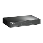 TP-Link TL-SF1008P commutateur réseau Non-géré Fast Ethernet (10/100) Connexion Ethernet, supportant l'alimentation via ce port (PoE) Olive