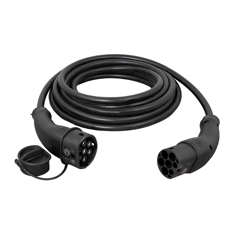 LogiLink EV charging cable, Type 2, 3-phase, 20 A, 11 kW, 5 m