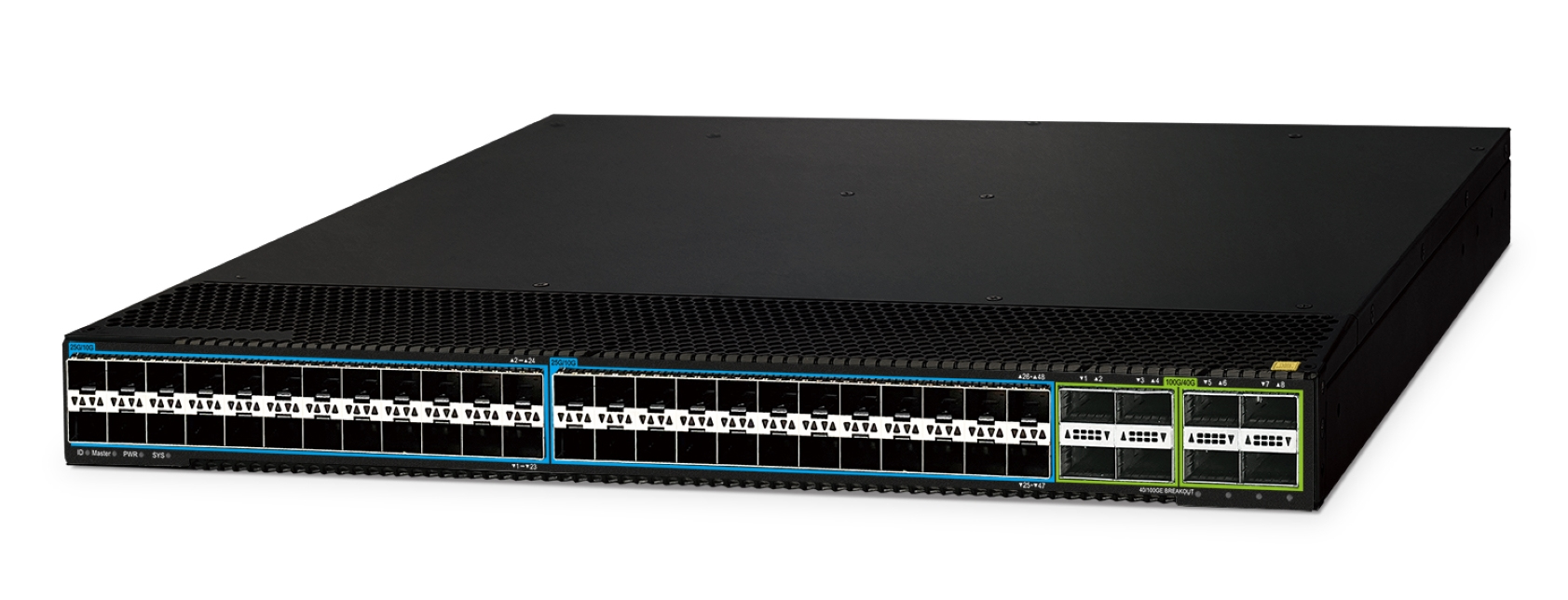 Image of PLANET 48-Port. Layer 3. 25G SFP28 + 8-Port 40/100G QSFP28 Managed Dat