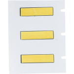 Brady PSHT-094-1-YL cable marker Yellow Polyvinylidene fluoride (PVDF)