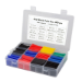 LogiLink Shrink Tube Set, 800 pcs, 45mm length, 2:1 shrink ratio, mixed color